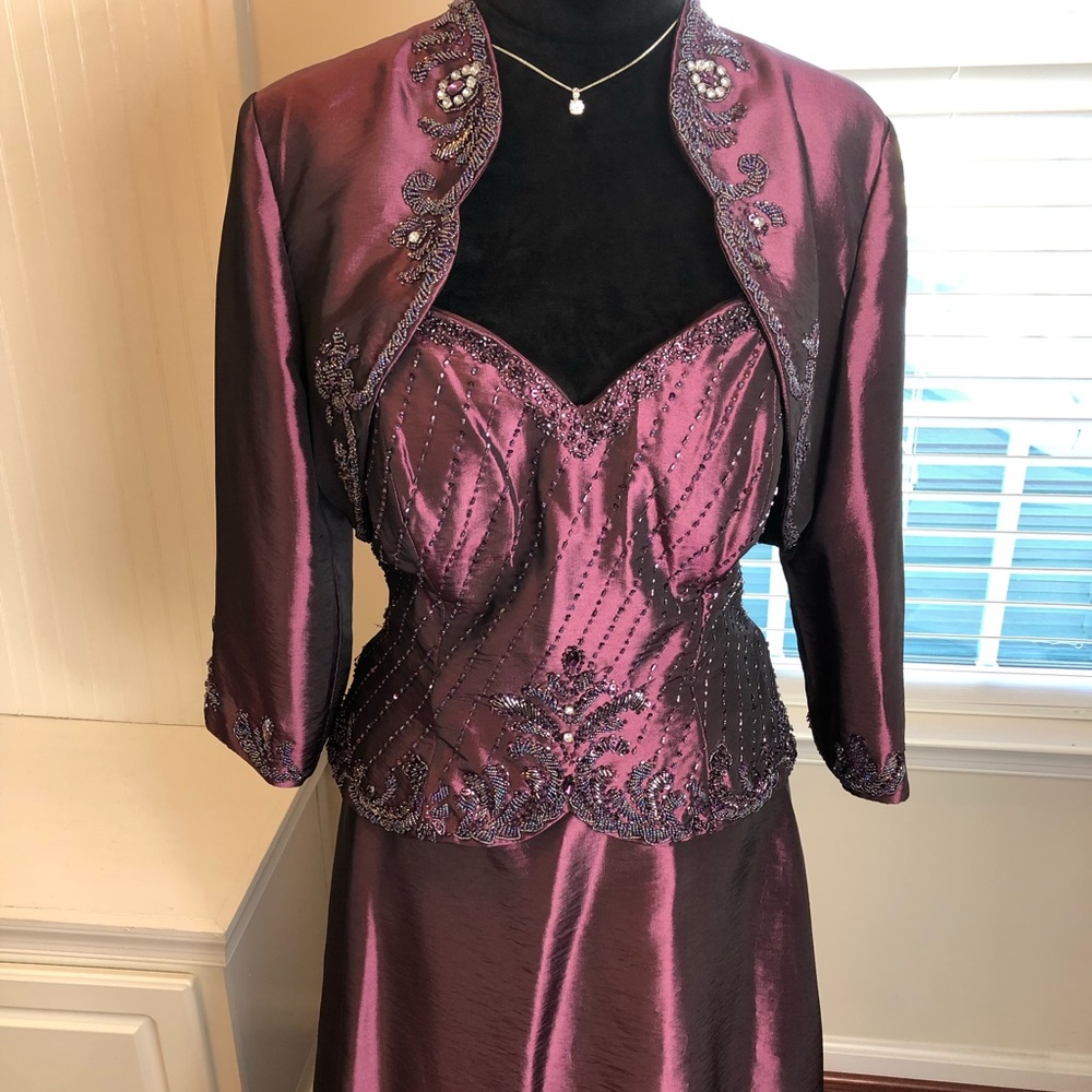 Camille La Vie formal dress with jacket